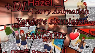 ┆☘︎♡ Yandere simulator Fangame ♡☘︎┆ Flanny love Simulator 2 DL ✻❈ [upl. by Ilil]