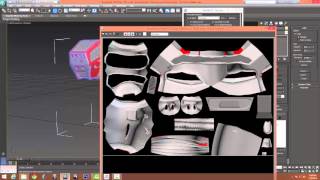 Render to Texture Tutorial in 3ds Max [upl. by Arratahs]