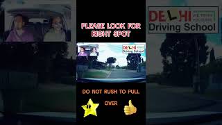 pullover pullovers driverslicense drivingtips driving drivinglessons safety safedriving [upl. by Ilehs]