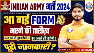 Indian Army 2024  Army Online Form  Age Limit  Army Age Relaxation  Info By Dharmendra Sir [upl. by Manuela856]