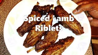 Spiced Lamb Riblets  Tender  soft [upl. by Rehtnug210]