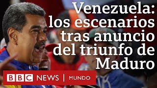 Venezuela 4 claves del anunciado triunfo de Maduro y qué puede pasar ahora  BBC Mundo [upl. by Rayford]