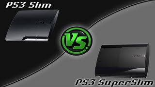 PS3 Super Slim vs PS3 Slim [upl. by Nanice]