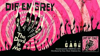 DIR EN GREY  Cage 【 34th SINGLE 20240424 】 [upl. by Eam]