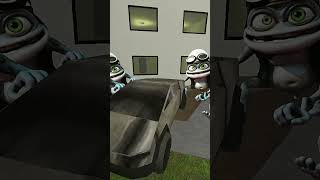 Crazy Frog And Tesla Truck In The Hotel shorts [upl. by Yenor]