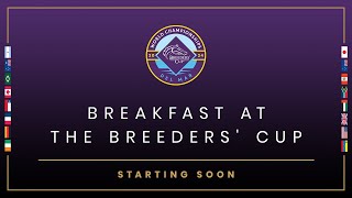 Breakfast at the Breeders Cup [upl. by Zaragoza]