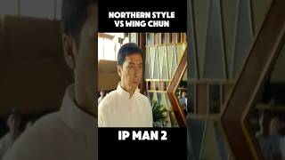 Story behind testing fight northern style vs wing chun IP MAN 2 shorts movie [upl. by Blackmore]