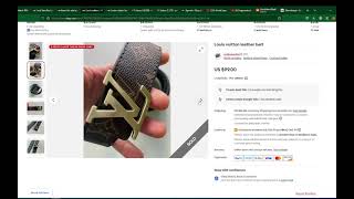 How to report an eBay scammer and spot a fake Louis Vuitton [upl. by Pepi412]