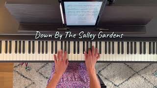 Down By The Salley Gardens  piano solo [upl. by Drida]