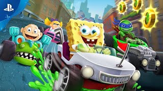 Nickelodeon Kart Racers PS4  Game Review [upl. by Doownyl]