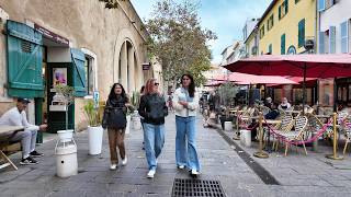 Antibes Walking Tour Today 9 October ProvenceAlpesCôte dAzur France 4K 60fps [upl. by Trella]