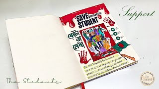 Bangladesh student protest 2024  savebangladeshstudents journal 🇧🇩 [upl. by Jamaal]