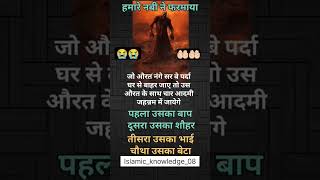 हमारे नबी ने फरमाया 🤲😌 muhammadﷺ muslimah muslimquotes islamicvideo ❤️🌸 [upl. by Adnovaj]