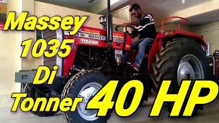 MASSEY 1035 Di Tonner Model Real Live Review  40 HP Tractor [upl. by Orest]