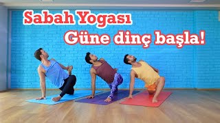 Sabah Yogası  Her Sabah Uygulayabilirsin Başlangıç Seviye [upl. by Ocihc]