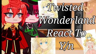 twisted wonderland react to ynpart 2gachaclubtwistedwonderland [upl. by Meli745]