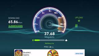 NBN FTTP Speedtest 10040 Plan TPG Peak Time [upl. by Yalc]