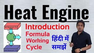 heat engine  heat engine thermodynamics  heat engine in hindi  what is heat engine [upl. by Ahseik]