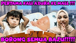 AZURA AMEENA BORONG SEMUA BAJU DI MALL [upl. by Alleuqahs]