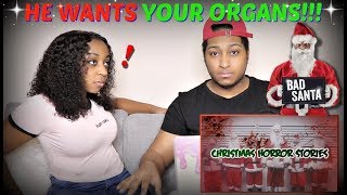 Mr Nightmare quot3 Creepy True Horror Stories that Happened on Christmasquot REACTION [upl. by Nnylharas103]