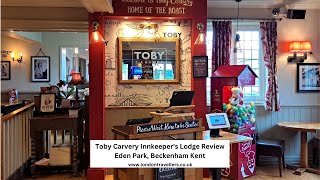 Toby Carvery Innkeepers Lodge Review  Honest Stay amp Dining Experience Eden Park [upl. by Rachelle]