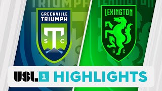 10524  Greenville Triumph SC vs Lexington SC  Game Highlights [upl. by Piegari]