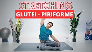 Esercizi di STRETCHING anca e bacino glutei piriforme adduttori Sessione completa [upl. by Klein]