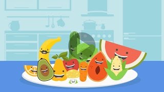 Sesión 4 Grupos de alimentos verduras y frutas [upl. by Akenna969]