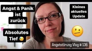 Angst amp Panik ist zurück  Angststörung Vlog 136 11082024  Uschi Time [upl. by Attolrac]