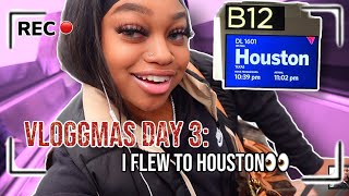 I FLEW TO HOUSTON👀🤍 [upl. by Isolde]