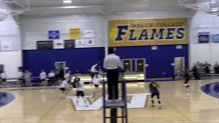 Welch Lady Flames vs Trinity Baptist Lady Eagles Volleyball [upl. by Aniral966]