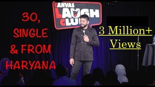 30 Single amp From Haryana  Stand Up Comedy by Vijay Yadav [upl. by Dinan]