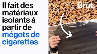 Ils transforment des mégots de cigarettes en matériaux isolants [upl. by Eslehc]