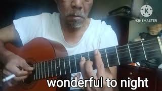 wonderful to nightby Eric clapton guitar fingerstyle guitarcover acoustic gitarakustik [upl. by Tnarud]