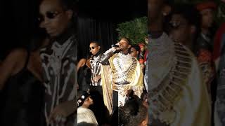 Offset Performs quotRic Flair Dripquot at The Set Gala in LA [upl. by Htnicayh]