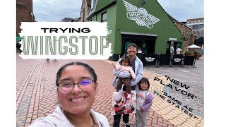 Trying WINGSTOP in the UK [upl. by Lindner]