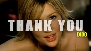 Dido  Thank You Lyrics [upl. by Annayar]