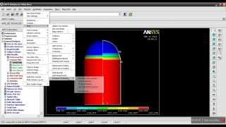 Analysis of Pressure Vessel Ansys 100 [upl. by Imuy]