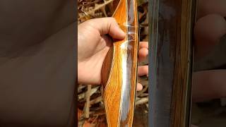 Laminated Bow  Whip archery wood bow woodworking arco diy recurvearchery [upl. by Aleit551]