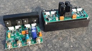 200w stereo amplifier with Preamp And Power supply √ Best Quality Amplifier √ Amplifier Connection [upl. by Ivel]