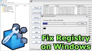 Fix Clean And Repair Bad Registry on Windows 10 How to Guide [upl. by Kcire754]