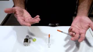 How to inject your semaglutide or trizepatide [upl. by Cleodel398]