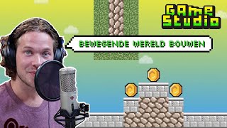 Bewegende wereld bouwen  Tutorial  Klokhuis Game Studio [upl. by Rozalie]