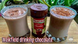 Weikfield Drinking chocolate  Weikfield Drinking Chocolate Recipe  Hot amp Cold chocolate Recipe [upl. by Liahcim]