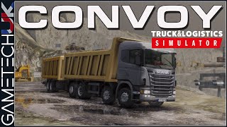 Truck and Logistics Simulator  Lets CONVOY [upl. by Eirrek937]