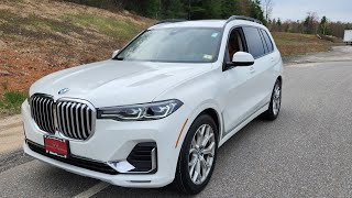 2022 BMW X7 xDrive40i POV Test DriveReview [upl. by Zigrang860]