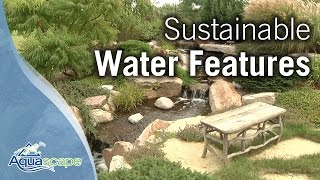 Sustainable Water Features  Rainwater Harvesting [upl. by Eninotna]