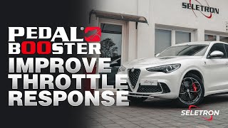 Alfa Romeo Stelvio Throttle Response  PEDAL BOOSTER Install Guide  Seletron Performance [upl. by Inatirb]