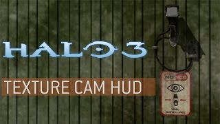 Halo 3  Cut Texture Camera HUD [upl. by Bunder]