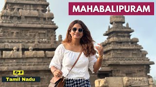 Mahabalipuram Vlog  Places You Need to See  Tamil Nadu  Shore Temple Food Shopping  Ep 8 [upl. by Anaitit]